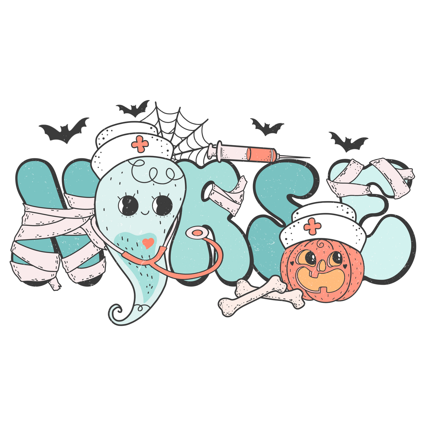 Spooky Nurse Life Png..